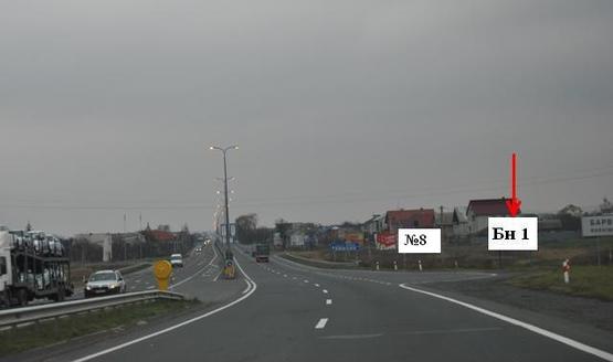 Фото рекламной плоскости по адресу Автодорога "Київ-Чоп", в"їзд в с. Барвінок, біля РА "Латекс"