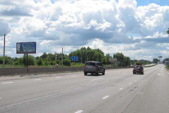 Фото рекламної площини за адресою Київ - Одеса, 14 км+000м до Києва (зліва в  напр. Одессы)