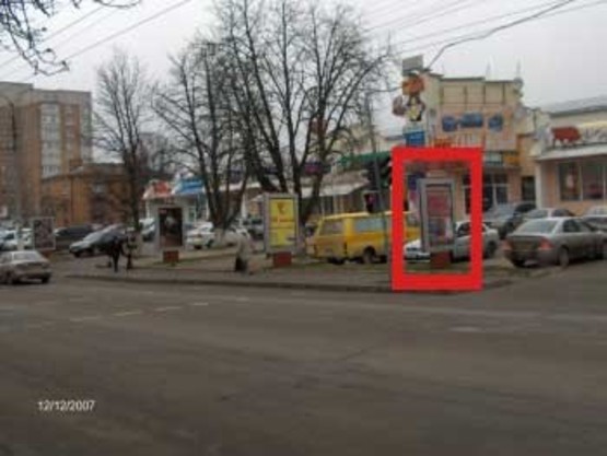 Фото рекламной плоскости по адресу Подольская 93 (офіс-центр)