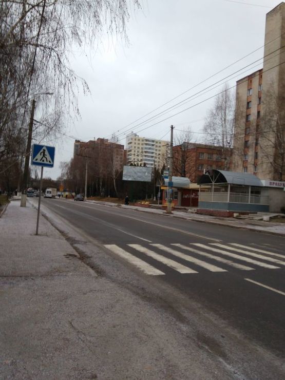 Фото рекламної площини за адресою вул. П.Мирного біля буд №5