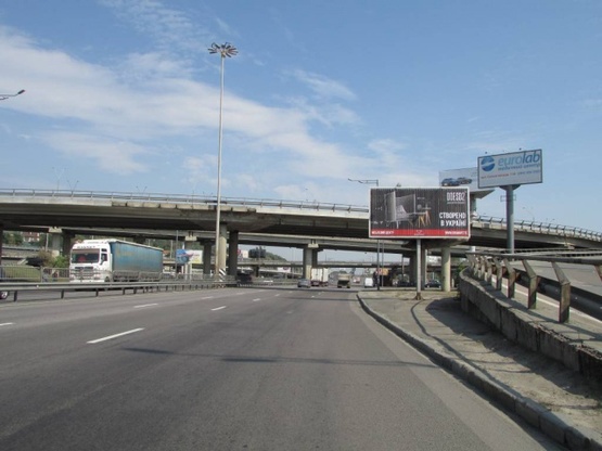 Фото рекламной плоскости по адресу Столичное шоссе(выезд на ул.Промышлен.) по ходу в центр