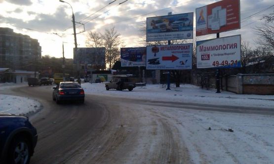 Фото рекламной плоскости по адресу Киндийское шоссе (к-тр Салют) Низ