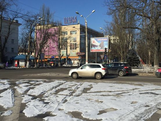 Фото рекламной плоскости по адресу Ул.Ушакова ( Пл. Свободы)