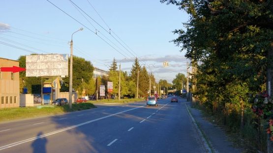 Фото рекламної площини за адресою вул. Курчатова - Зенітна