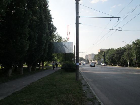 Фото рекламної площини за адресою Пр. Миру - пров. Мирний ( 2 )