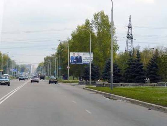 Фото рекламної площини за адресою ул. Днепровская - Севастопольская (Гост-рест. "Заман")