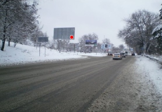 Фото рекламной плоскости по адресу Лесная просека ул. - Золотоношское шоссе