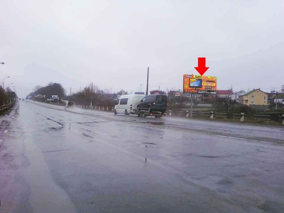 Фото рекламної площини за адресою Въезд в город со стороны Львова,Тернополя (ближний)