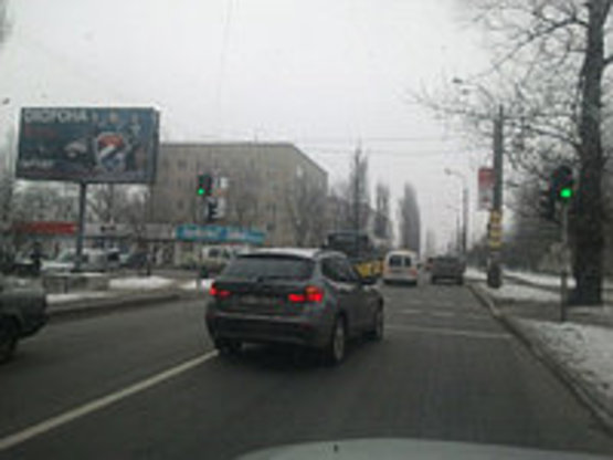 Фото рекламної площини за адресою Жил.массив Бортничи,ул.Ленина 23