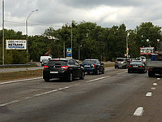 Фото рекламної площини за адресою Выезд на Броварское шоссе