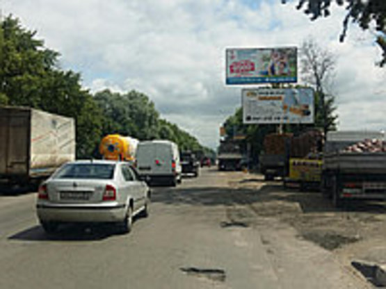 Фото рекламної площини за адресою Большая окружная ,800 м.до Одесской площади