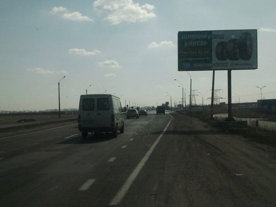 Фото рекламної площини за адресою Бровары - окружная