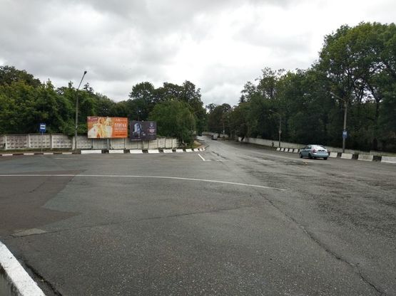 Фото рекламной плоскости по адресу вул. Дрогобицька, поворот на лікарню