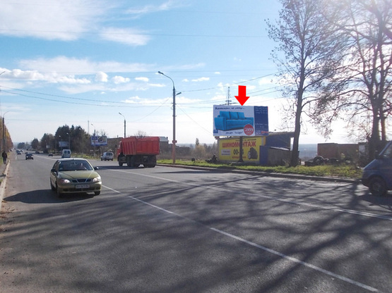 Фото рекламной плоскости по адресу Виниицкое шоссе ул.