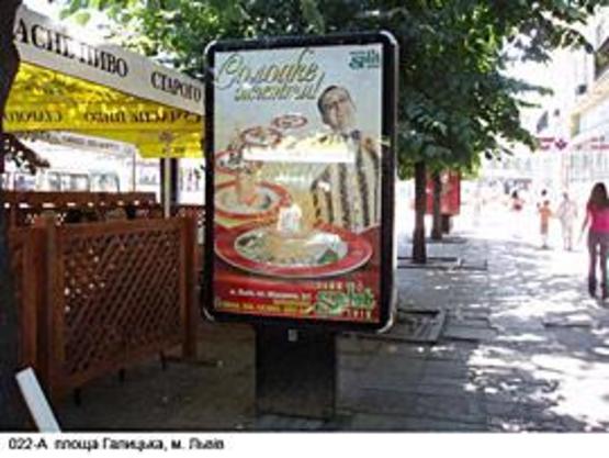 Фото рекламной плоскости по адресу Галицька пл., 4
