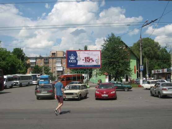 Фото рекламної площини за адресою Шевченка вул., 66 (Автовокзал)