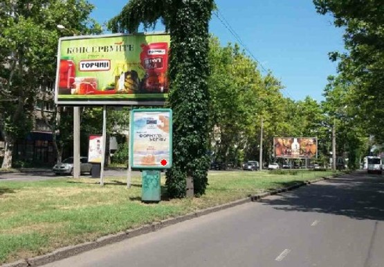 Фото рекламної площини за адресою Адмиральский пр.,1В [8 А]