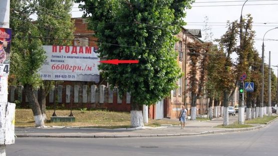 Фото рекламної площини за адресою вул. Старок.шосе - вул. Шевченко