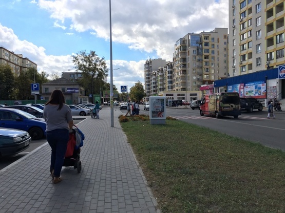 Фото рекламної площини за адресою ул.Святошинская, возле Новуса