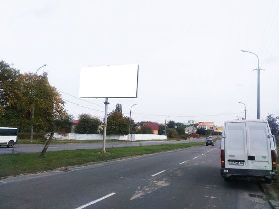 Фото рекламної площини за адресою вул.Карпенка-Карого, розділова, напрям від Там-Таму