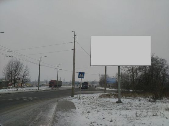 Фото рекламної площини за адресою с. Рованці, (в'їзд в Луцьк з Львова, навпроти нового ринку)