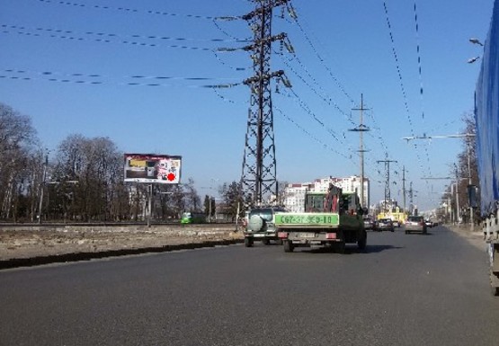 Фото рекламной плоскости по адресу Московский пр., 209 (напротив)