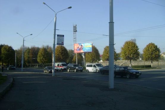 Фото рекламной плоскости по адресу Перемоги просп. - Василия Мойсея просп. - Шопена вул. - Івана Огієнка вул. (от Шопена)