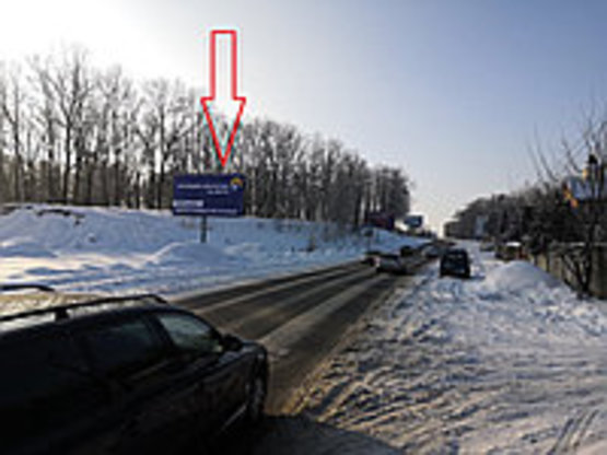 Фото рекламной плоскости по адресу Киев-село Крюковщина,ул.Черновола (В)