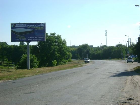 Фото рекламной плоскости по адресу ул.Козацкой славы