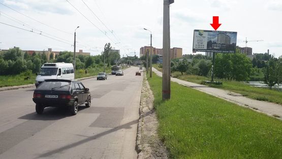 Фото рекламної площини за адресою Мирного П. ул., спальный микрорайон