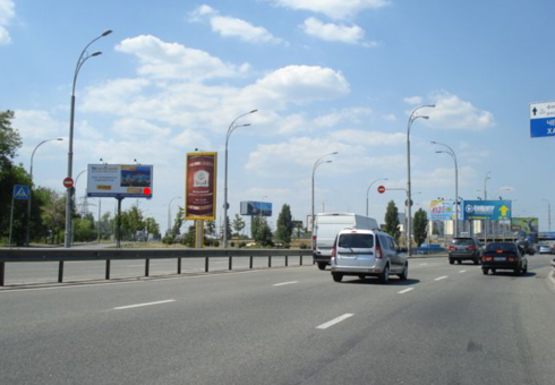 Фото рекламної площини за адресою Набережно-Рыбальская ул. - Бандеры пр. (бывш. Московский пр.)
