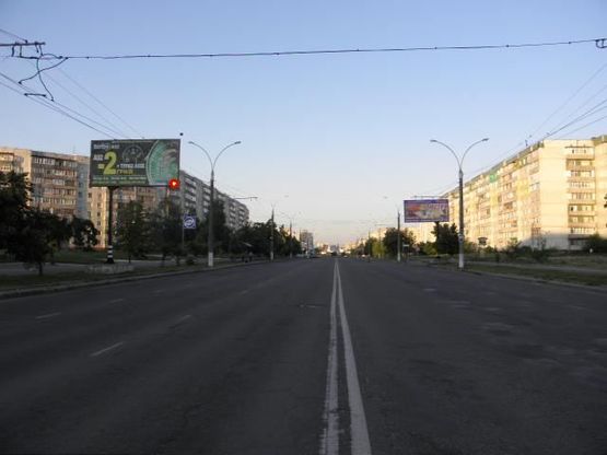 Фото рекламной плоскости по адресу п-т Лушпы/супермаркет-Равена/