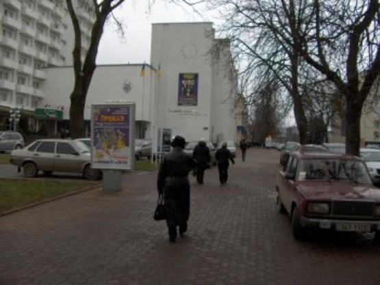 Фото рекламної площини за адресою вул.Соборна (готель «Енеїда»)