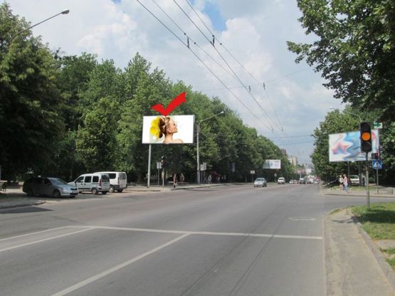 Фото рекламной плоскости по адресу вул.Виговського-вул.Кульчицької