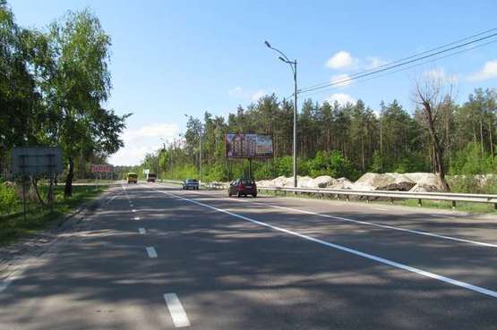 Фото рекламної площини за адресою Київ - Іванків, 19 км + 500 м (в напр. Києва)
