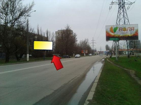 Фото рекламной плоскости по адресу Бериславское ш. (р-н маг. Стройка)