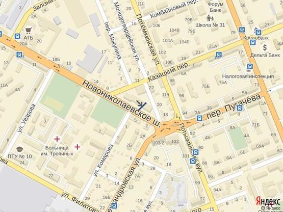 Фото рекламной плоскости по адресу Николаевское шоссе (р-н пл.Ганибала)