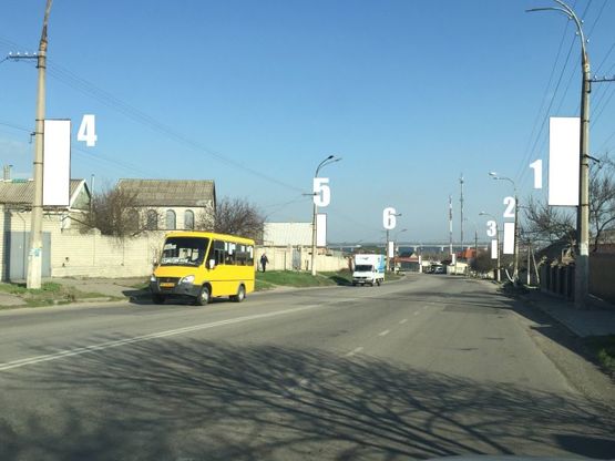 Фото рекламной плоскости по адресу Ул.Херсонская