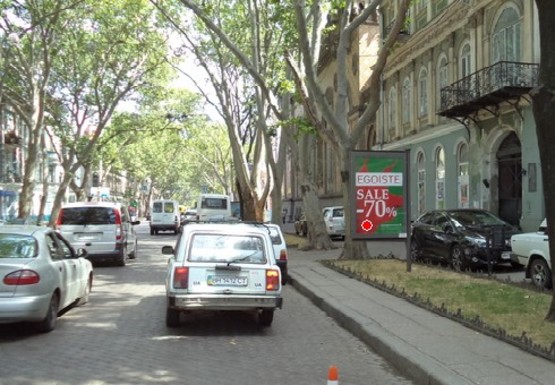 Фото рекламной плоскости по адресу Пушкинская ул., 19