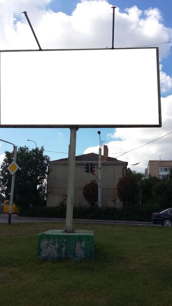 Фото рекламної площини за адресою вул. Гнідавська-Потебні, напрям до ДПЗ