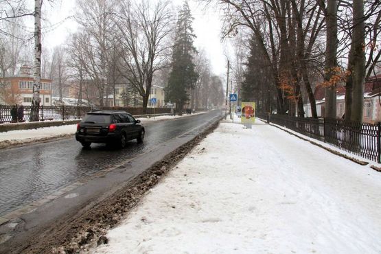 Фото рекламной плоскости по адресу Траса Н-09 Мукачево-Львів, Свободи, кафе Квітуча Долина, санаторій Прикарпатський, пішохідна зона до водоспаду Пробій, напрямок руху на Івано-Франківськ