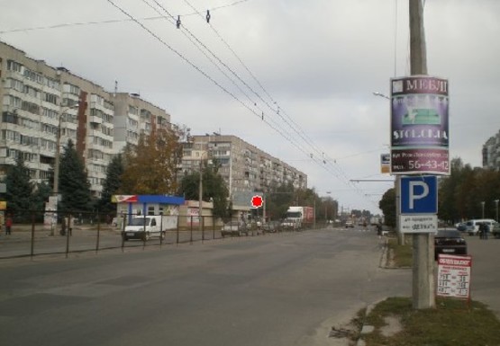 Фото рекламной плоскости по адресу Сумгаитская ул., 24