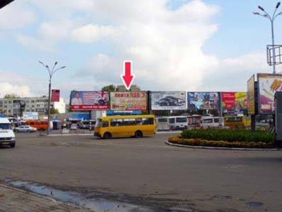 Фото рекламной плоскости по адресу ул. Полтавская - ул. Днепровская (Автостанция, АЗС )