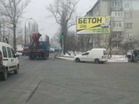 Фото рекламной плоскости по адресу Жил.массив Бортничи,ул.Ленина 23