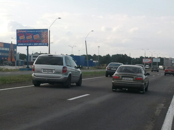 Фото рекламной плоскости по адресу Бровары - окружная