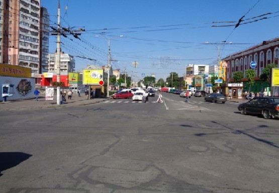 Фото рекламної площини за адресою Коцюбинского ул. - Привокзальная ул.