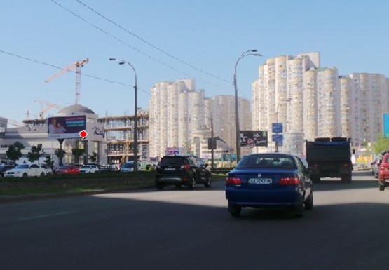 Фото рекламной плоскости по адресу Днепровская набережная