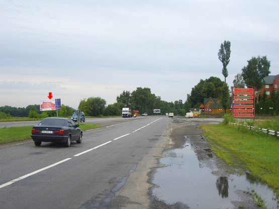 Фото рекламної площини за адресою Выезд на Винницу, возле ресторана "Рио", отельного комплекса "Лелека"