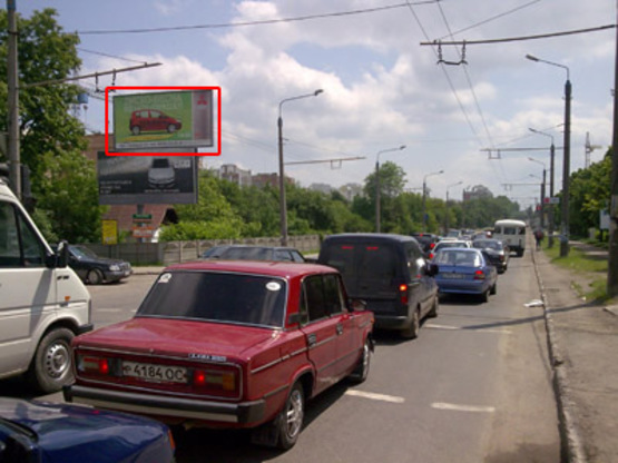 Фото рекламной плоскости по адресу Галицька-120а