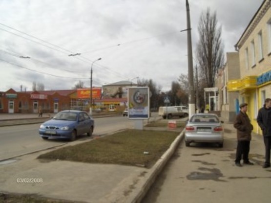 Фото рекламной плоскости по адресу Тернопольская 12 (гипермаркет "Фуршет")